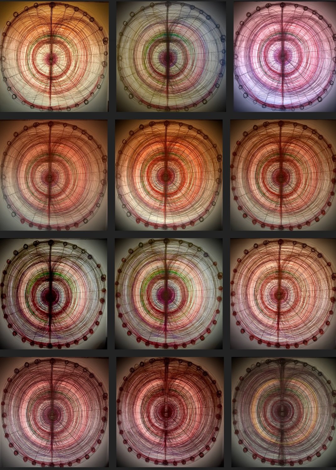 A series extract from 'Thaw' drawing 2026