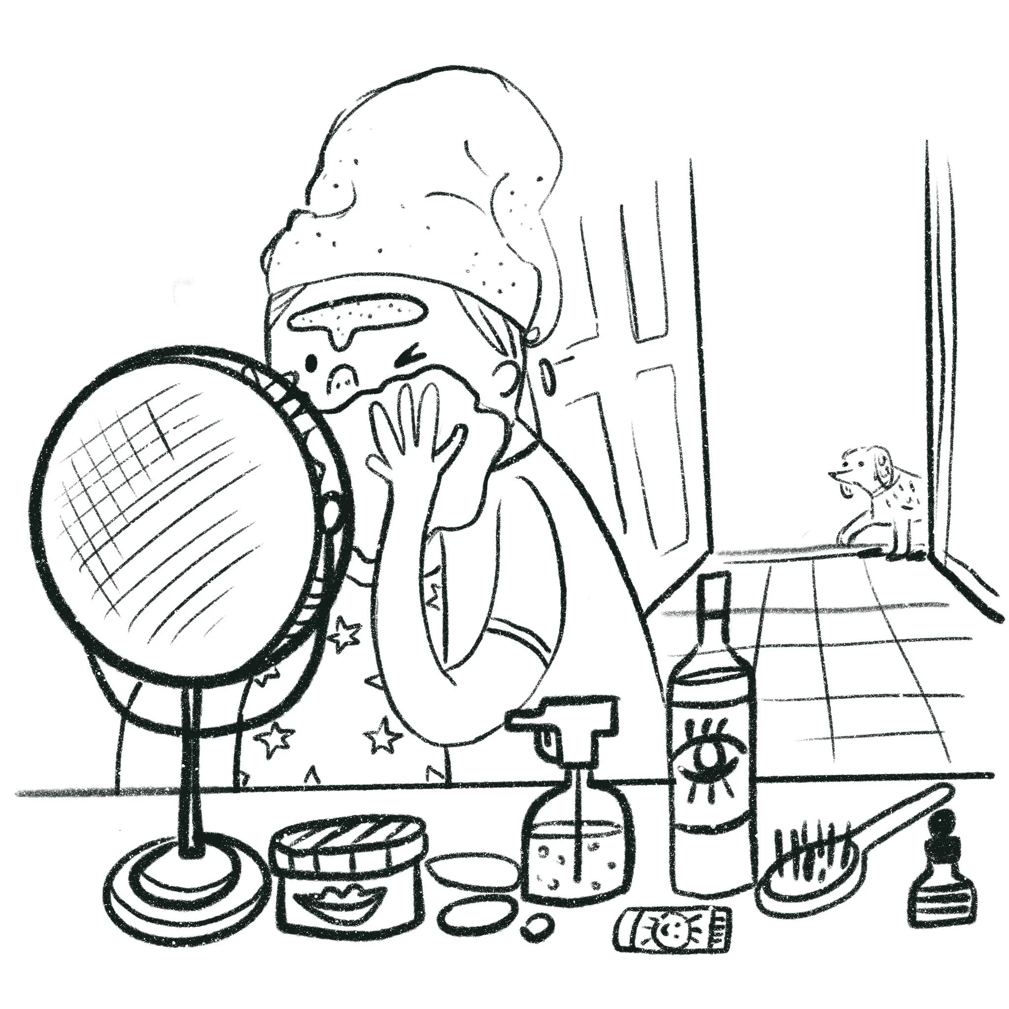 Piggy Dumplins Digital Illustration