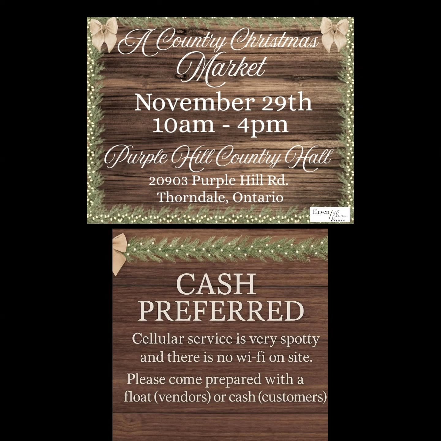 Where you can find us today!