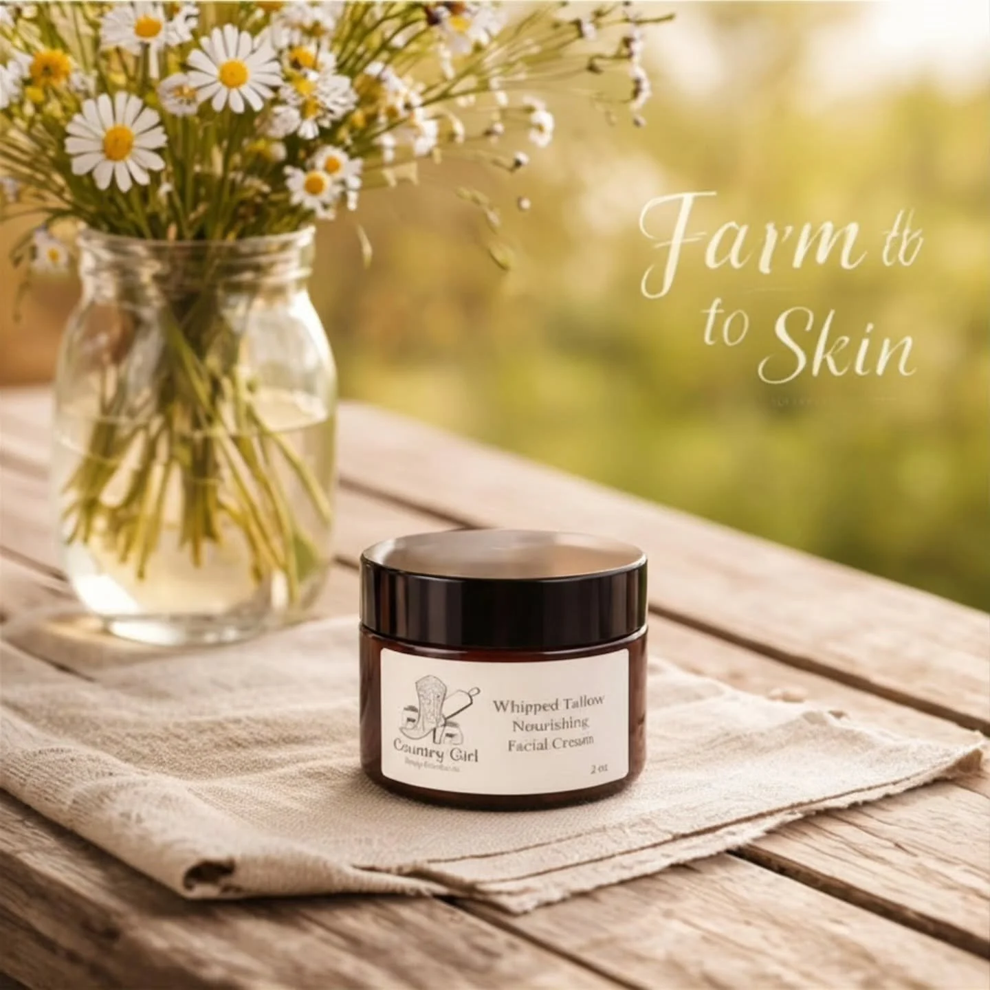Bougie Skin on a Country Girl Budget 🌿

Who knew the secret to fancy, glowing, bougie skin
was actually something your great-grandma used?

No chemicals.
No mystery ingredients.
No watered-down lotions.

Just pure, nourishing tallow and organic jojo