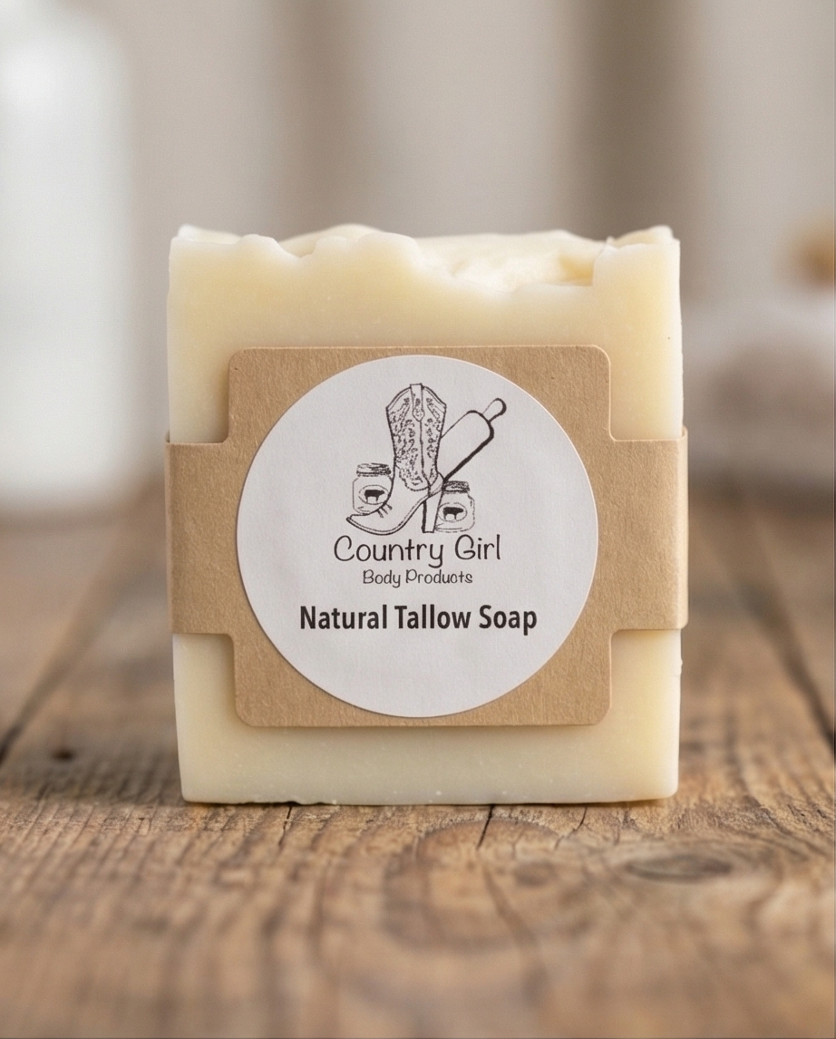 Natural Tallow Soap Teatree and Frankincense