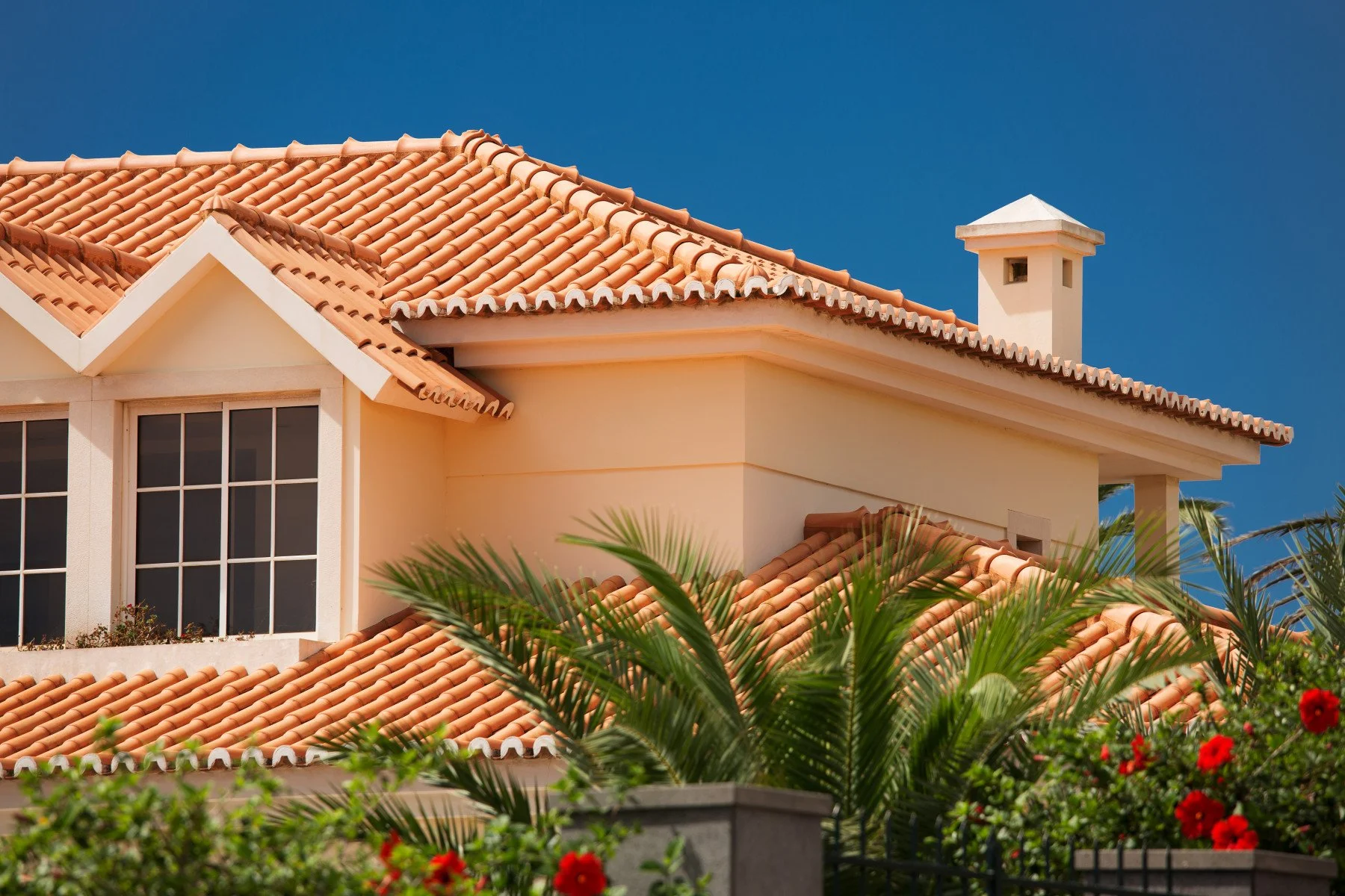 Terracotta tile roof on a Florida home — the roofing style most vulnerable to hidden hail damage in Port St. Lucie