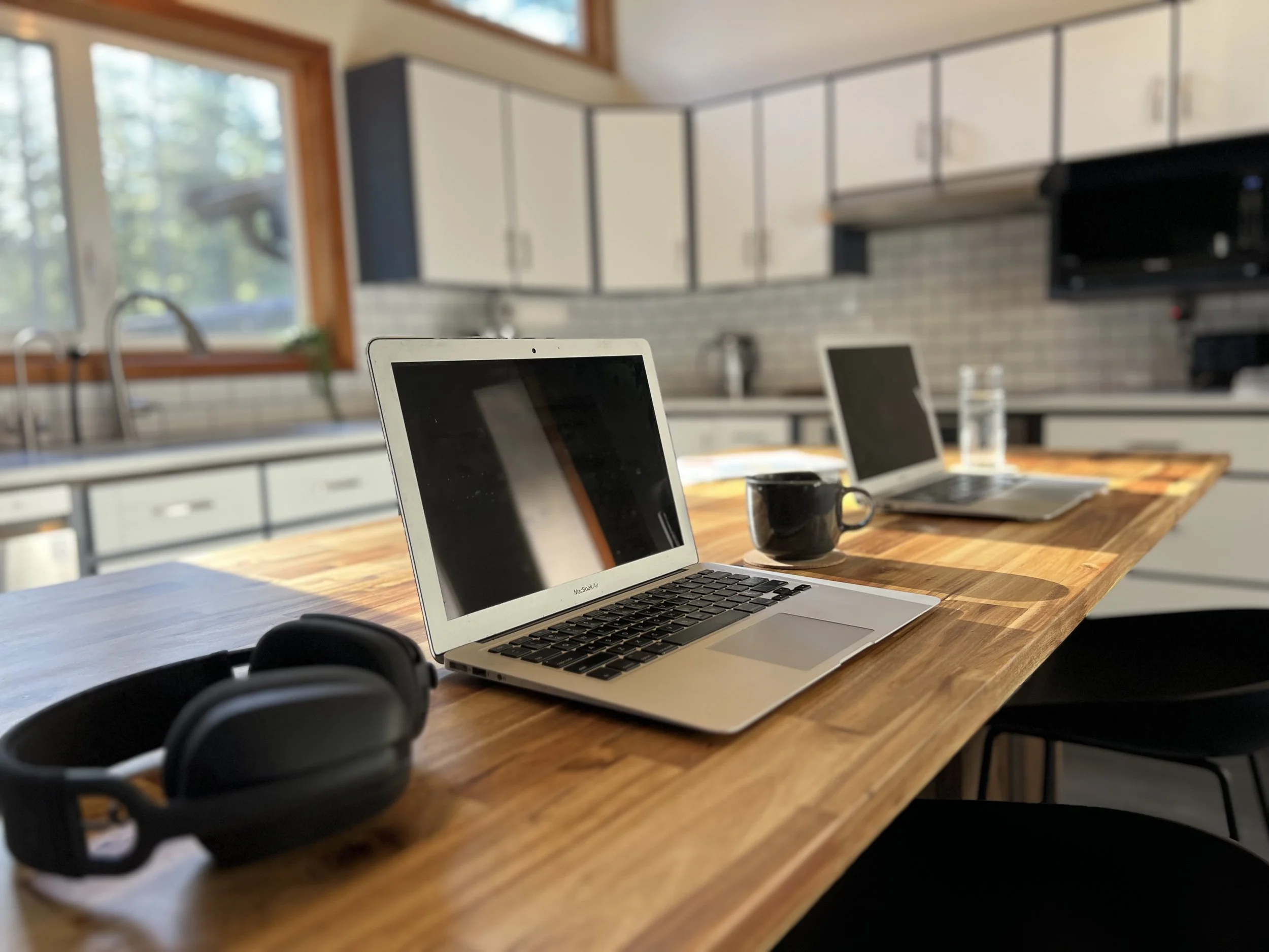 open concept dinning and fireplace