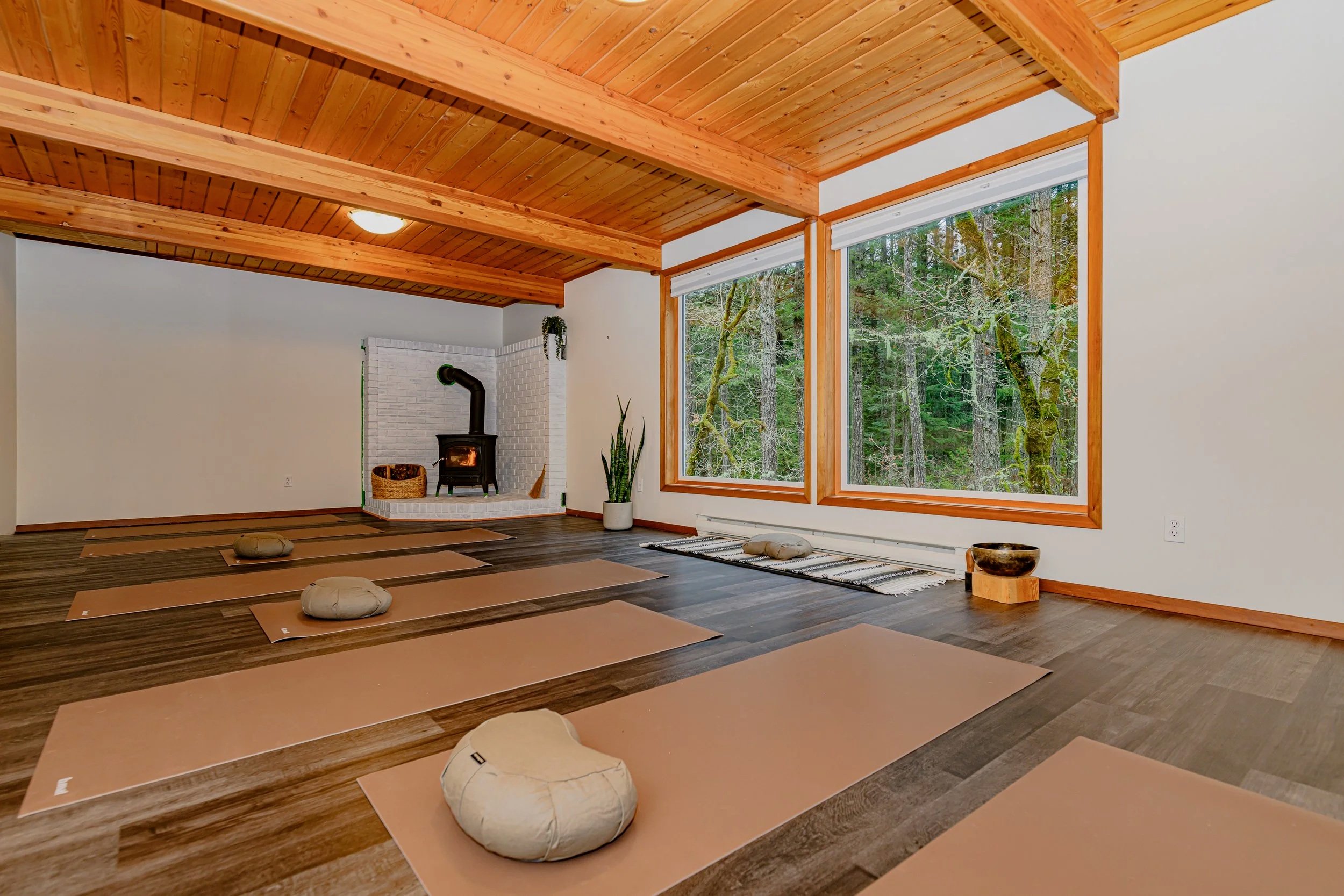stretching studio at mindwell house