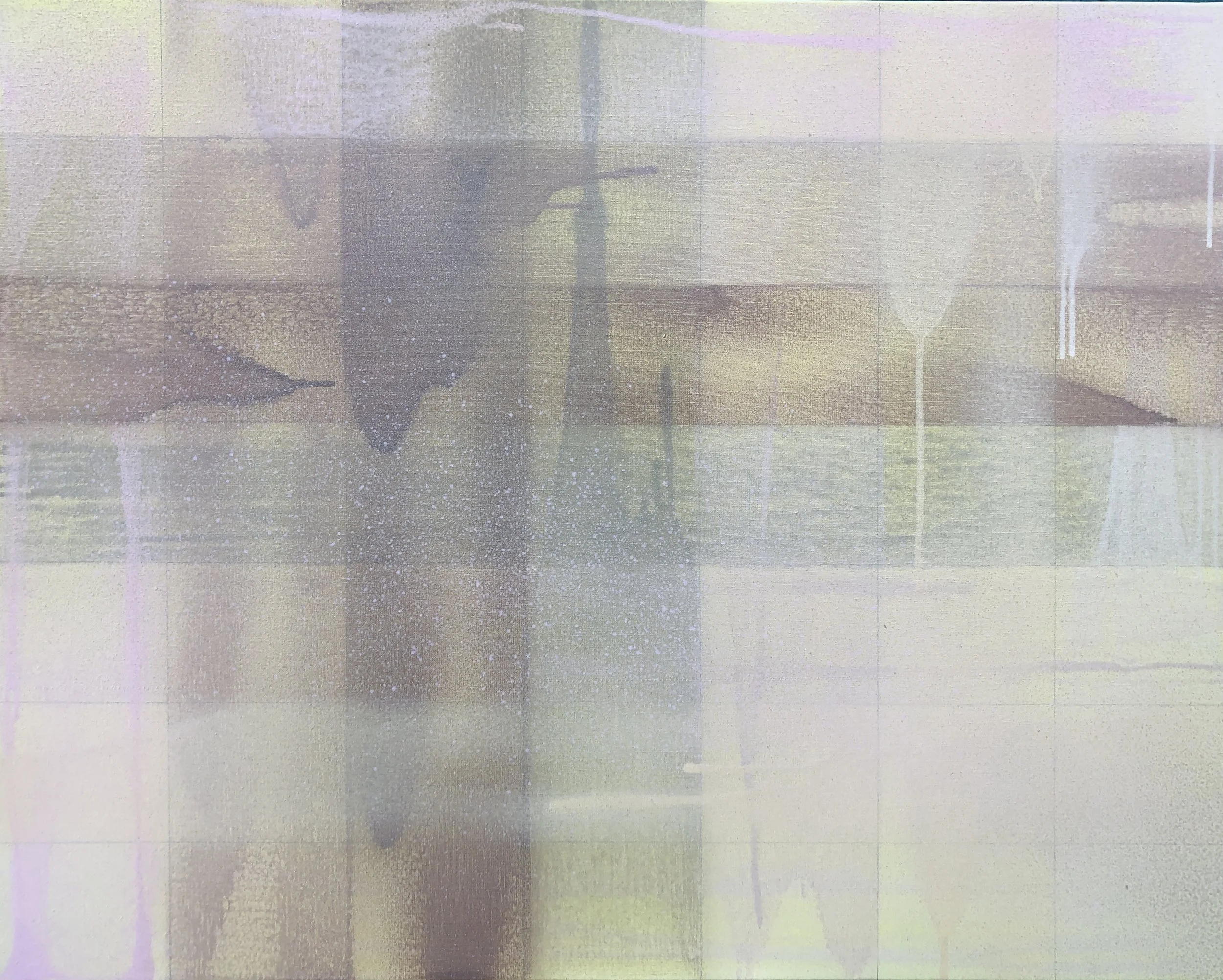 Fracas Clair- acrylique sur toile - Mai 2025 - 73 x 92 cm