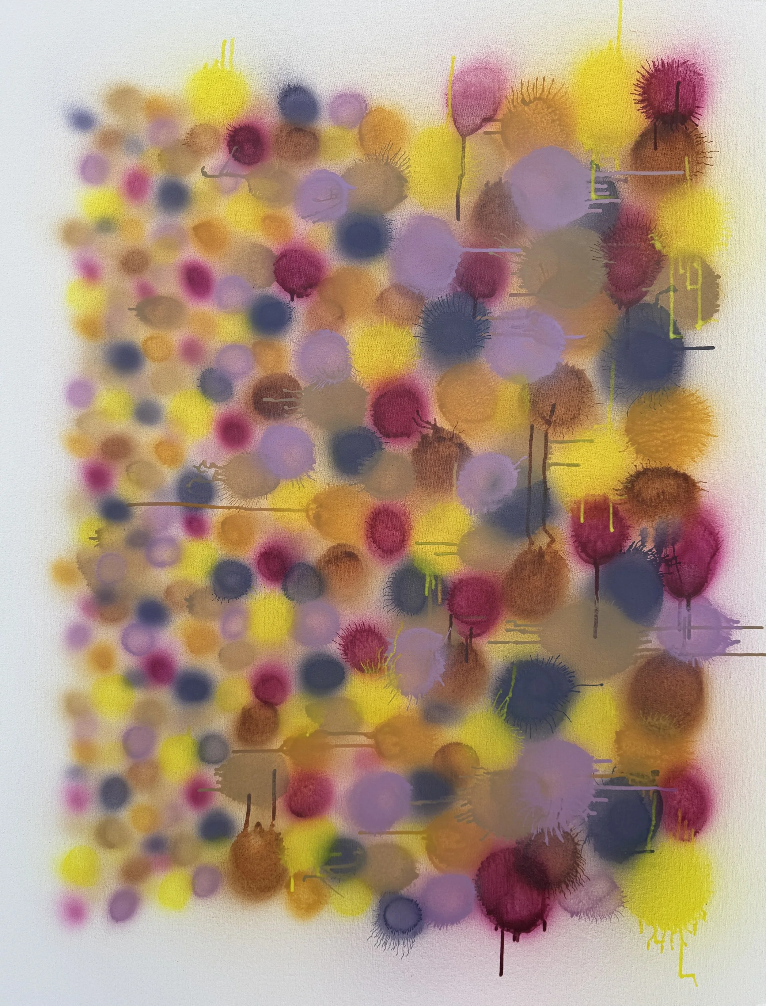 Abstraction 2- acrylique sur toile - Février 2026 - 116 x 89 cm