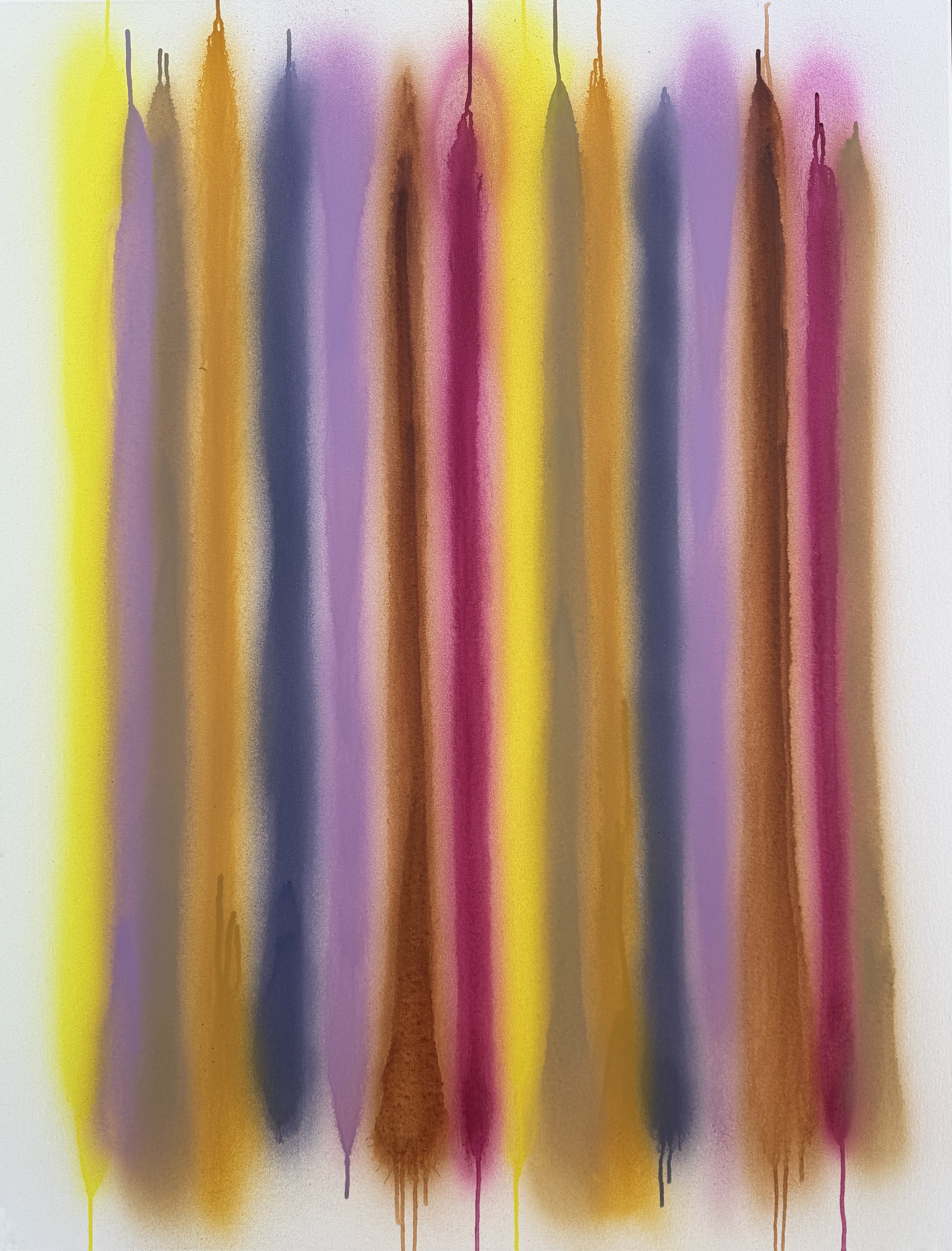 Abstraction 3 - acrylique sur toile - Février 2026 - 116 x 89 cm
