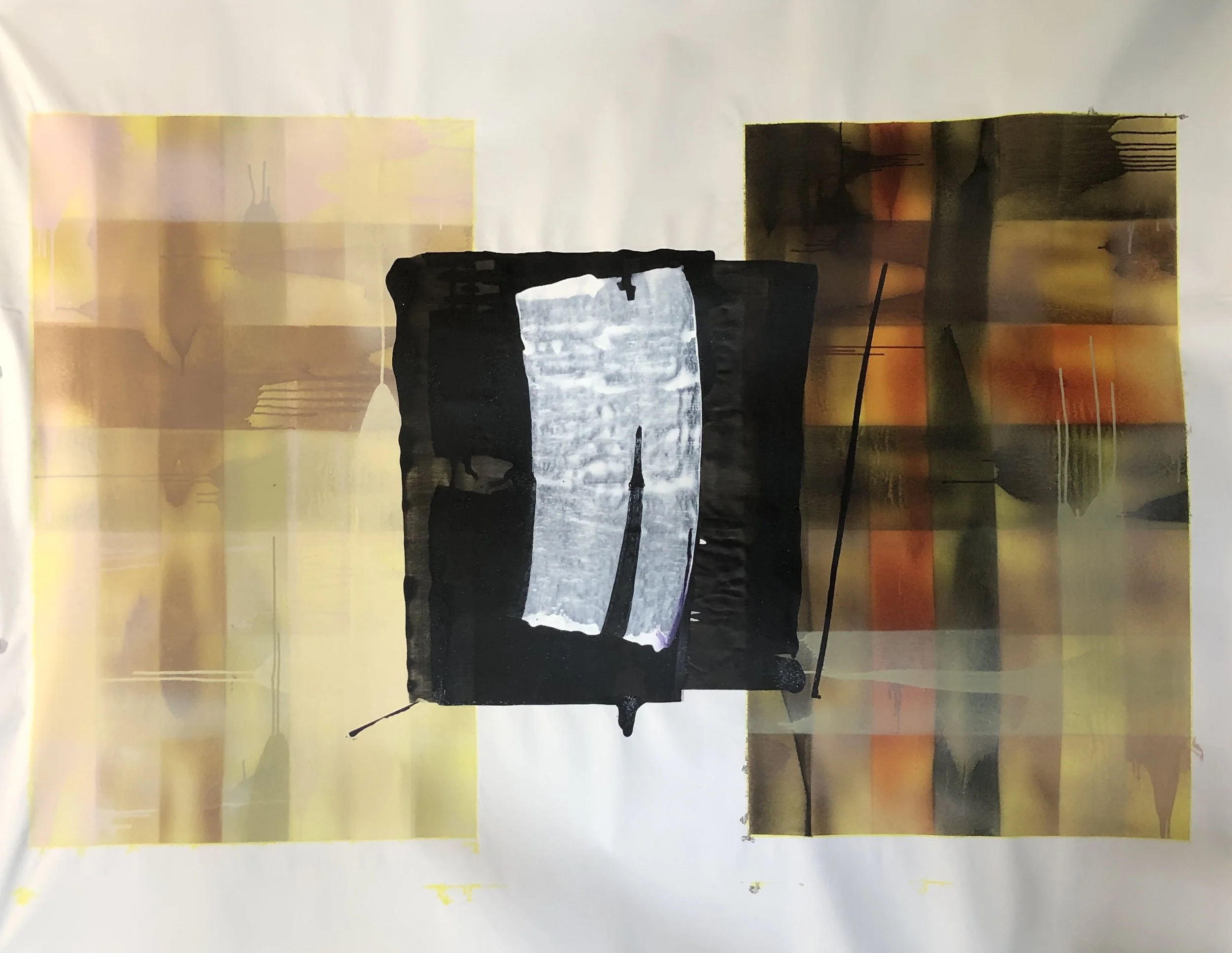 Fracas 1- acrylique sur toile - Mai 2025 - 165 x 210 cm