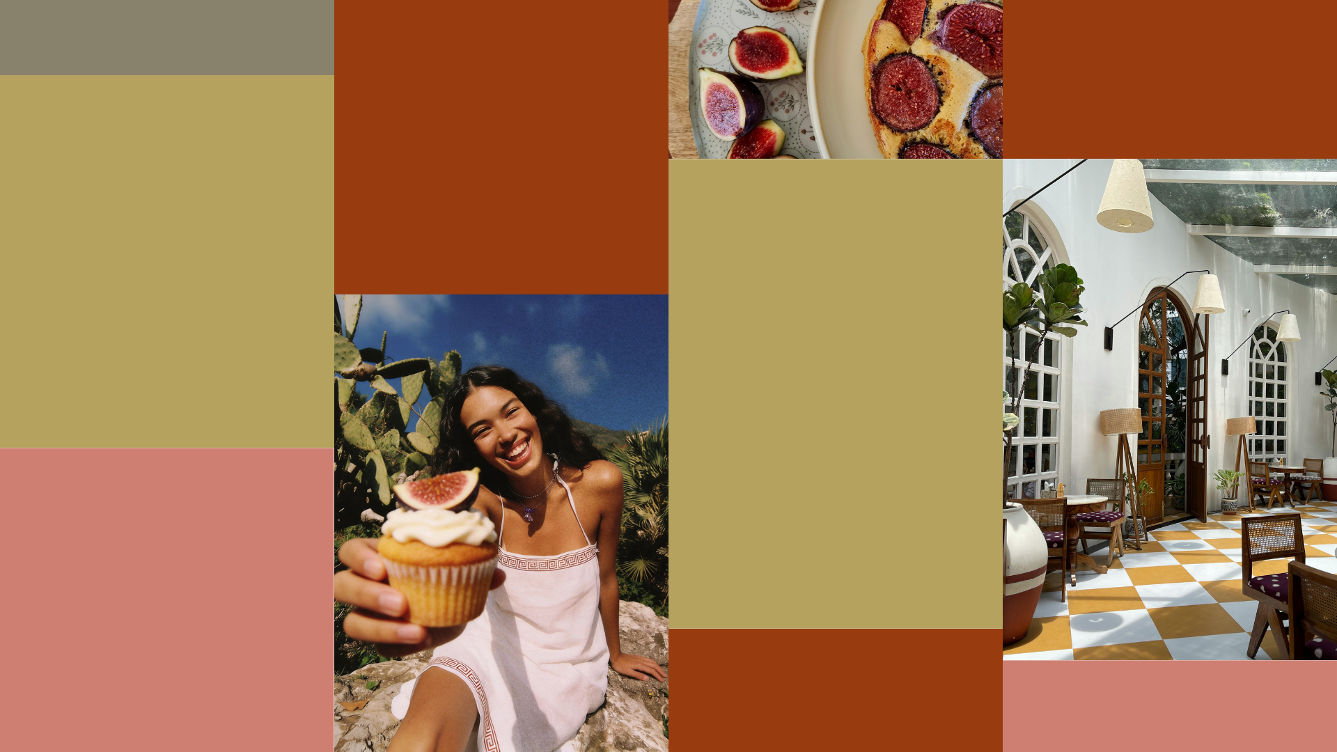 Fig & Vine's brand color palette.