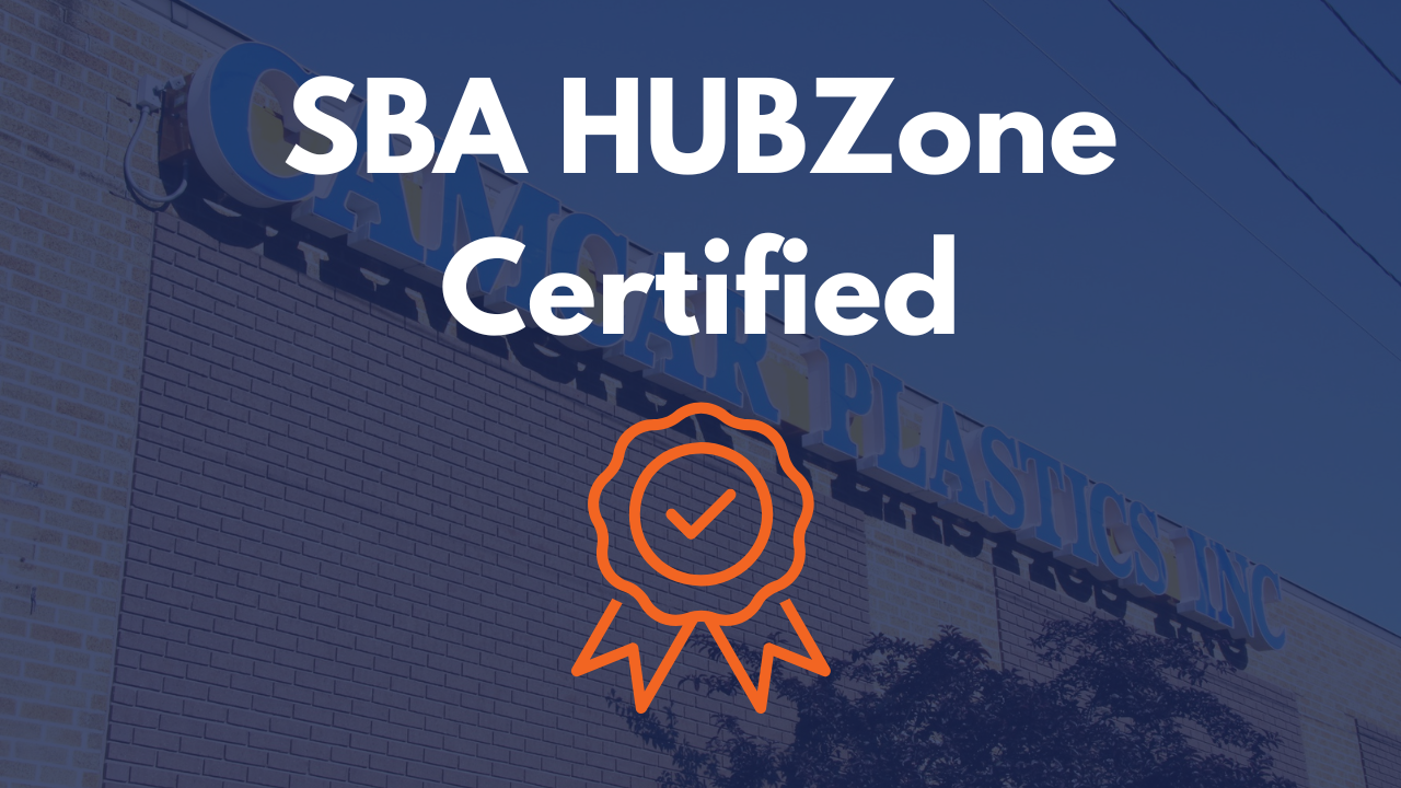 Camcar Plastics Achieves SBA HUBZone Certification