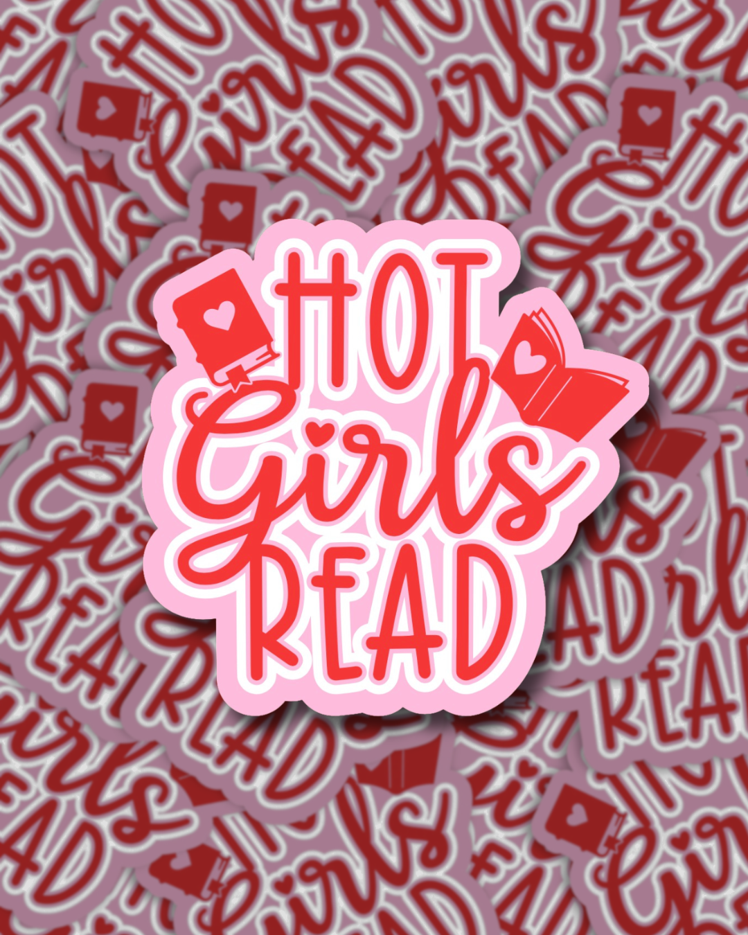 ‘Hot Girls Read’ sticker