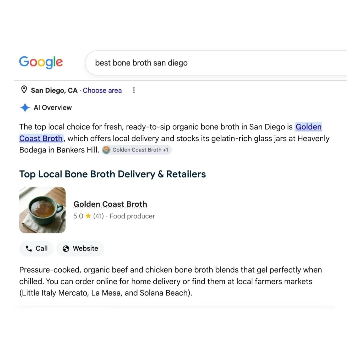 Where to Buy the Best Bone Broth in San Diego