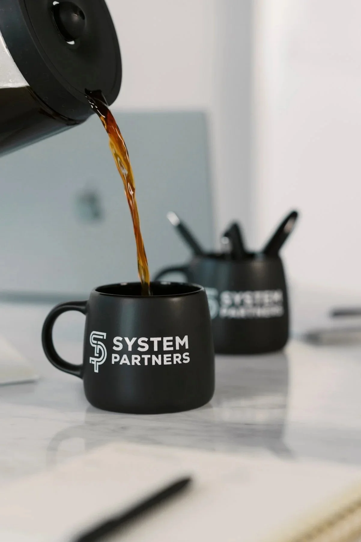 Healthcare advisory session with System Partners during client working meeting.