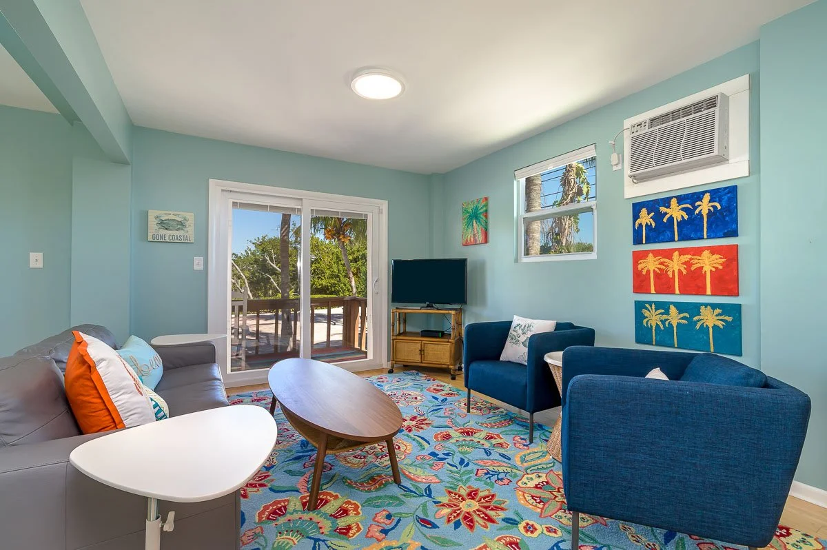 Primary bedroom in a luxury Florida Keys vacation rental with coastal design and natural light