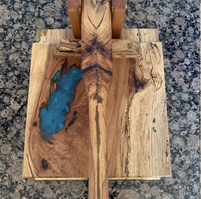 handmade custom wood work by Rogue Aesthetic Woodwork. High Springs, FL
