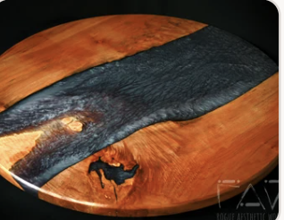 handmade custom wood work by Rogue Aesthetic Woodwork. High Springs, FL