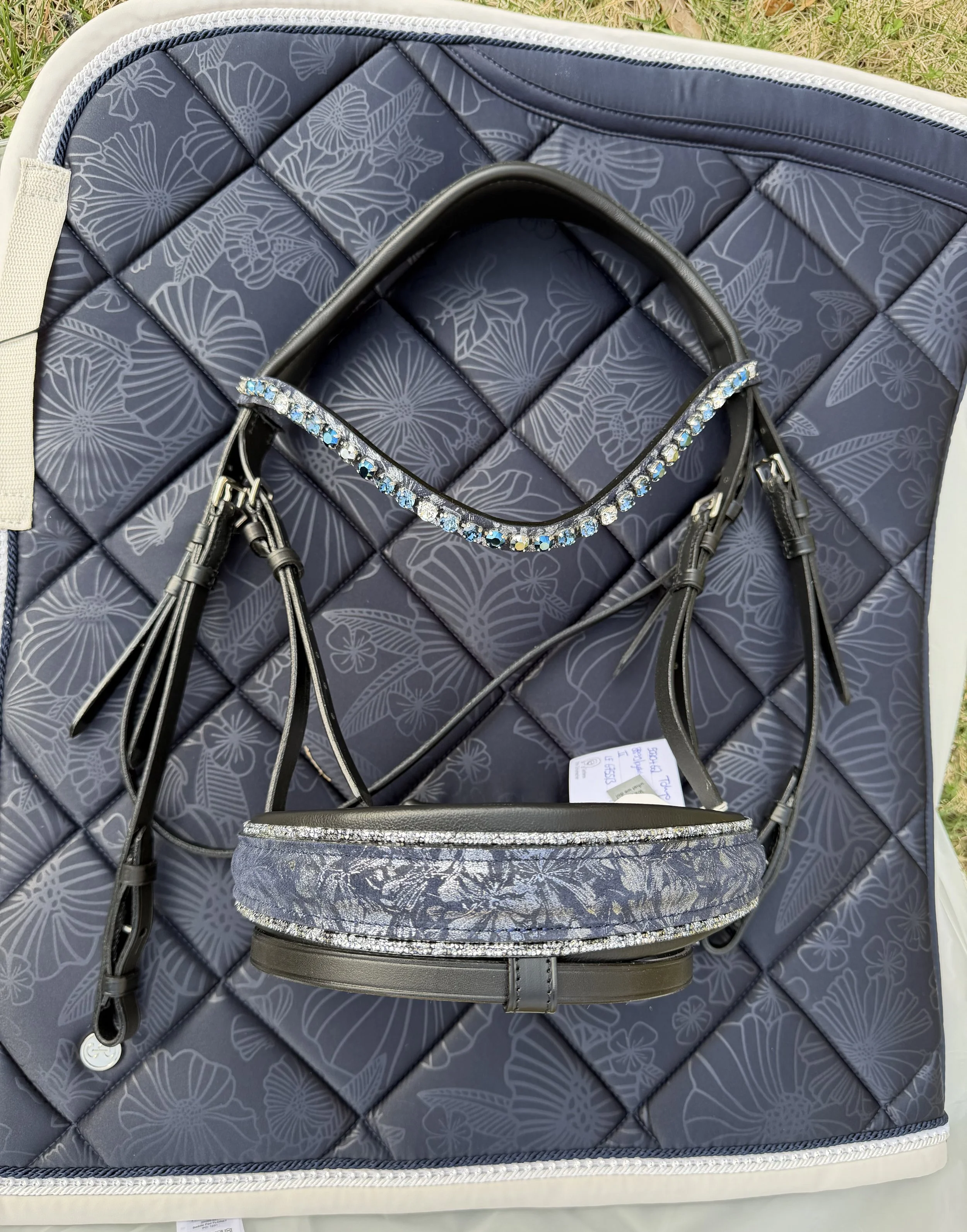 Otto Schumacher Elegance Snaffle Bridle. Full/Horse Size