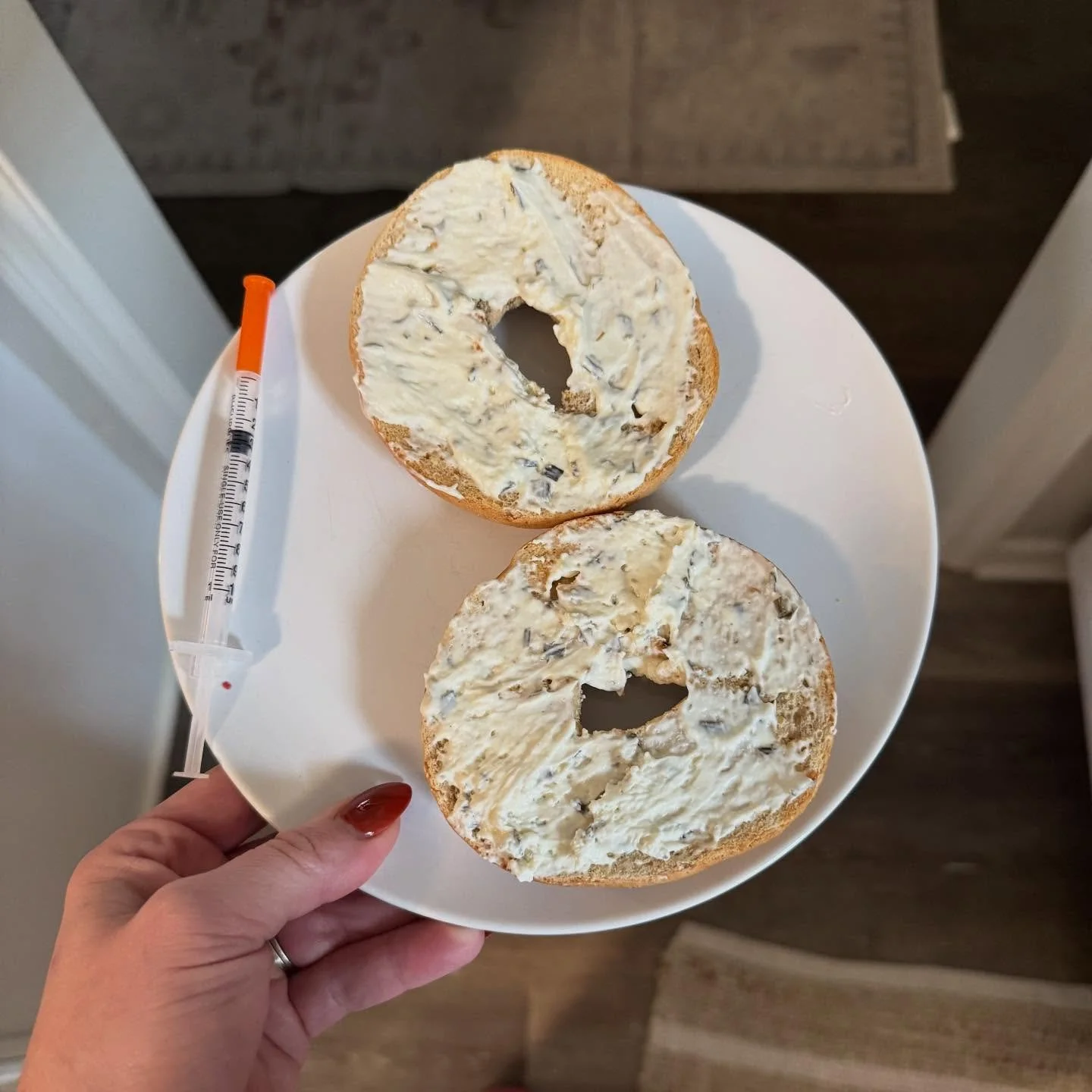 Peptides for progress, bagels for personality. It&rsquo;s called wellness, look it up.

✨🥯💉 Priorities = aligned