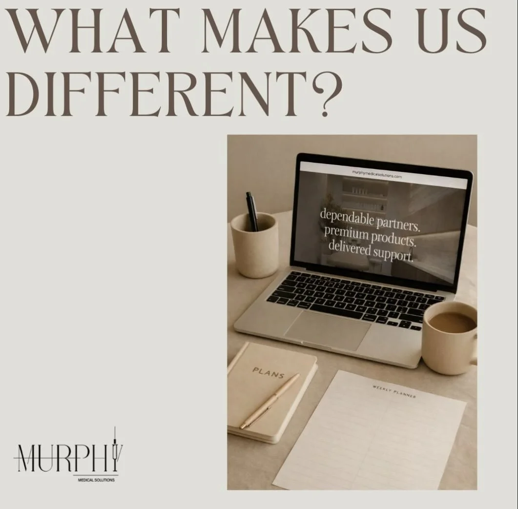 What makes Murphy Medical Solutions different? Intentional products. Thoughtful support. Real partnership. 🔗in bio to get started.