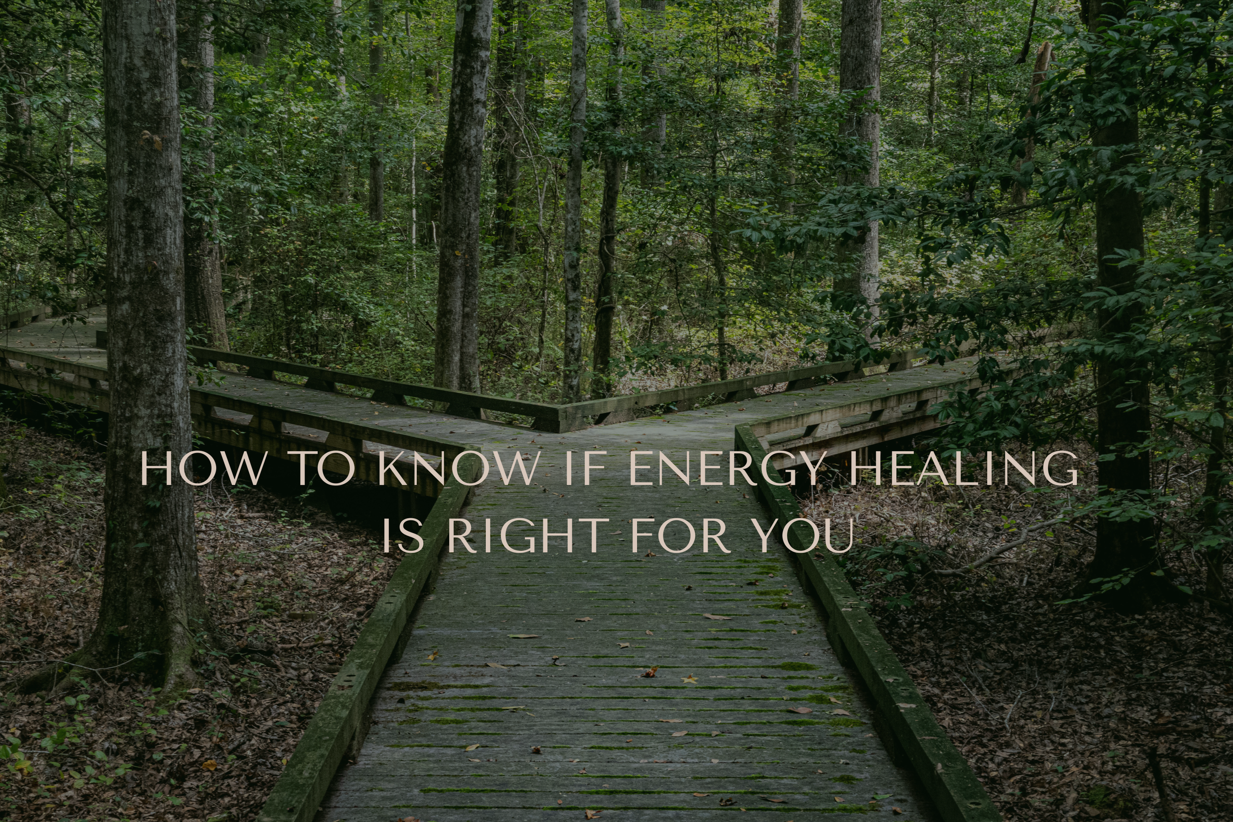 How to Know if a Healing Modality is Right for you.