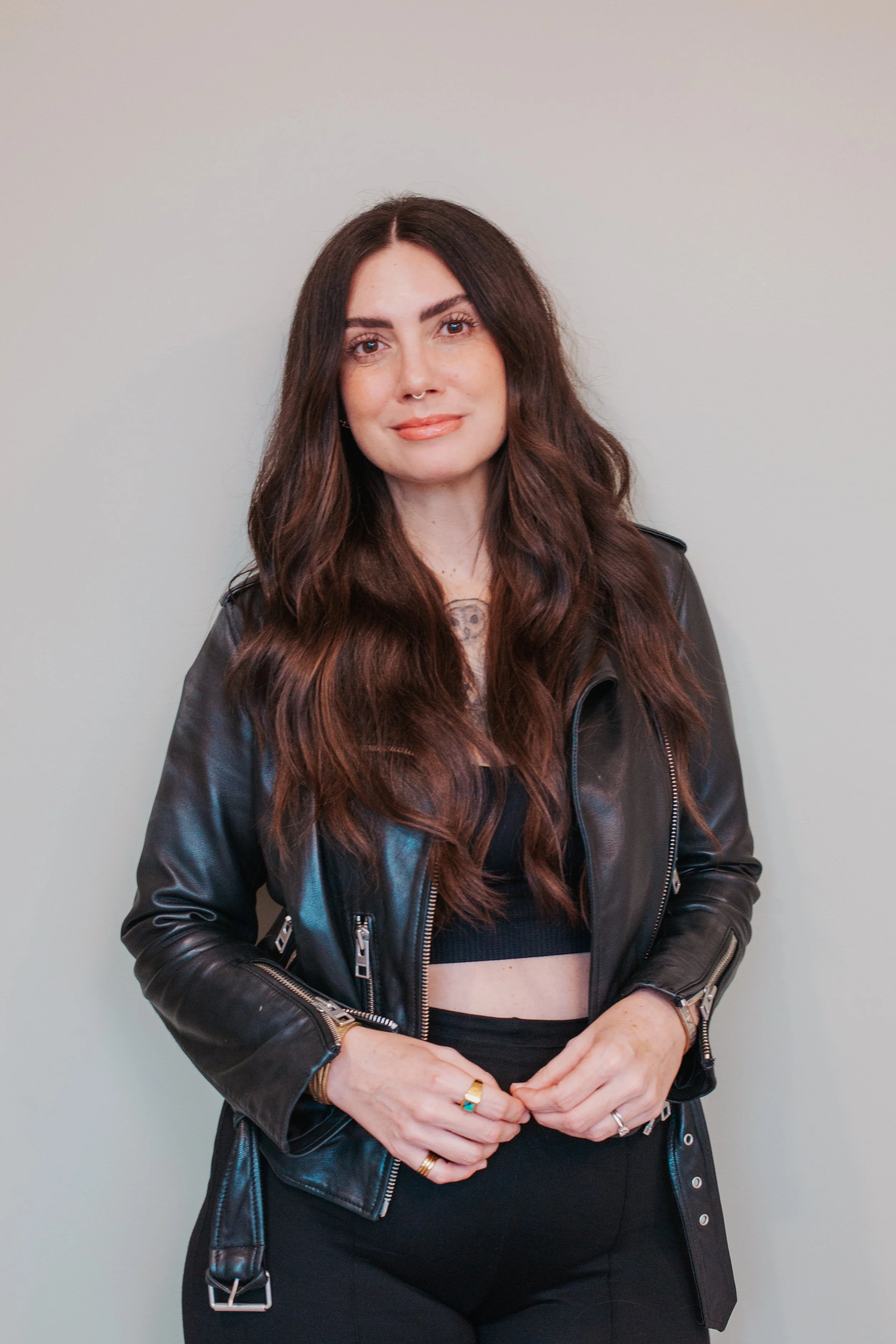 Lo Shabino, Owner of Strange Bird Salon, cutting specialist