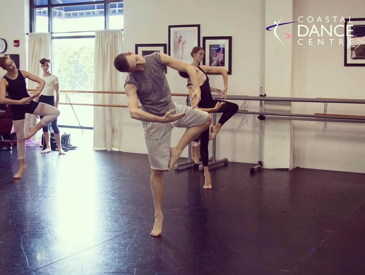 Teaching at Coastal Dance Centre - Cunningham Technique