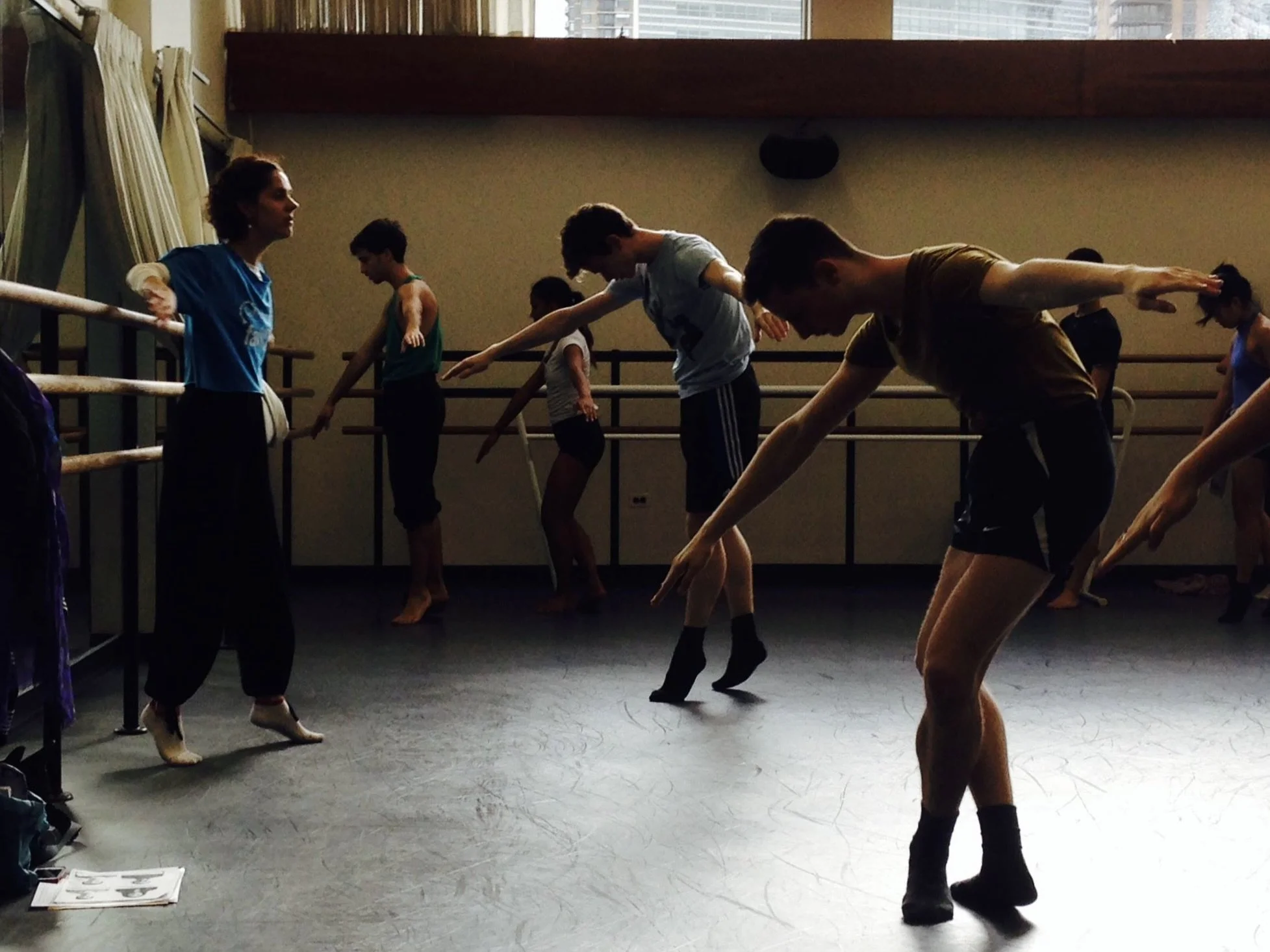 Merce Cunningham's BIPED - Juilliard 2015
