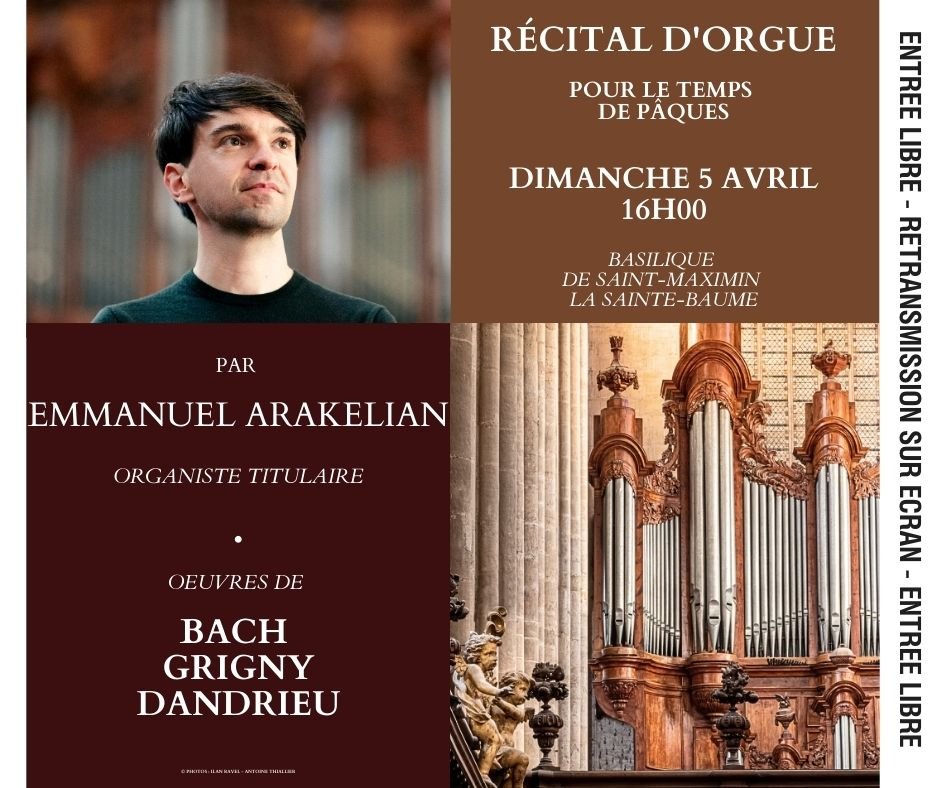 Récital d’orgue - Emmanuel Arakélian