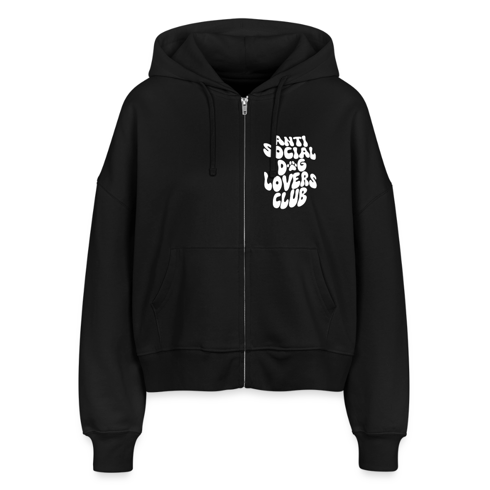Anti Social Dog Lovers Club Zip Up Hoodie
