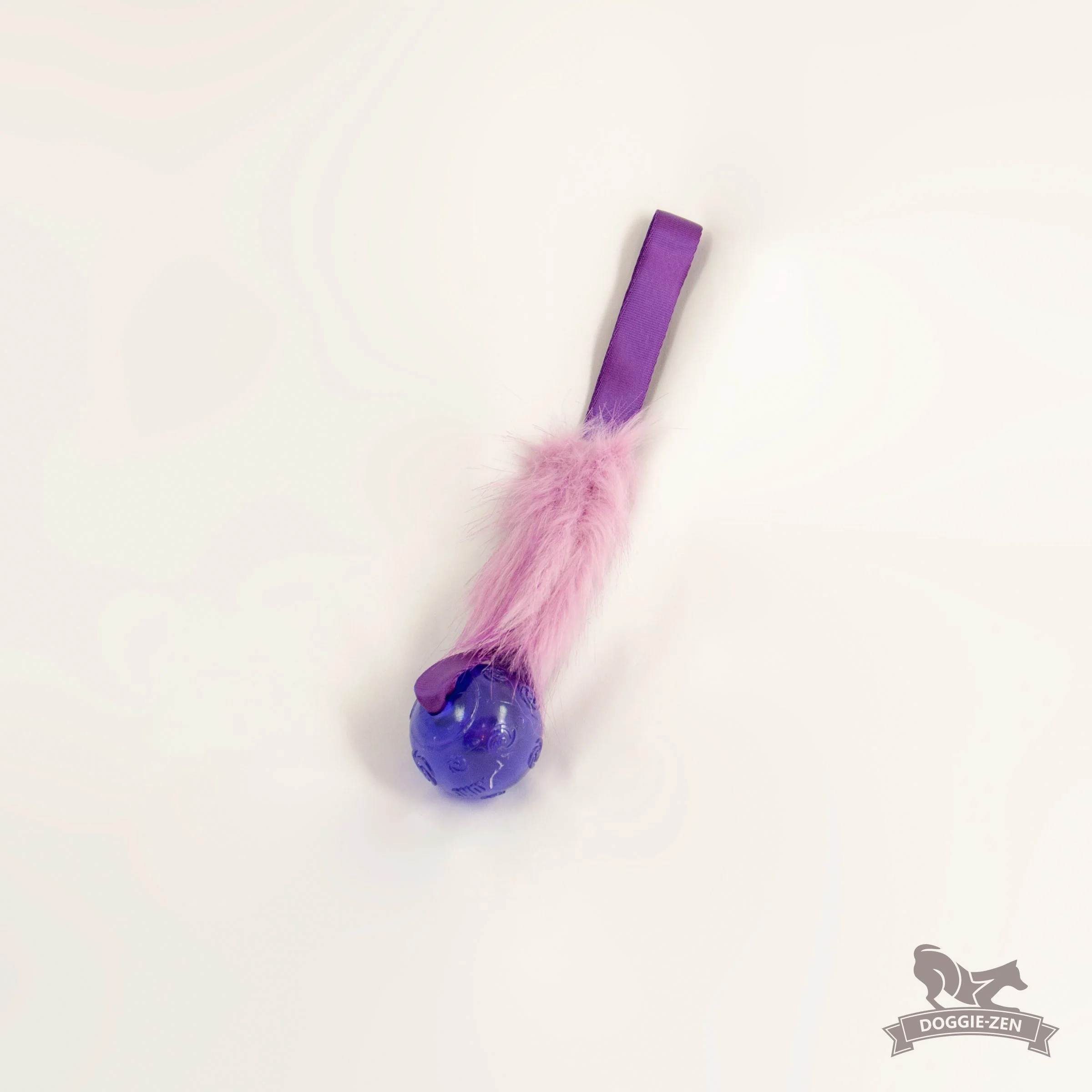 Pocket Fake Fur Tug with KONG Squeezz Ball