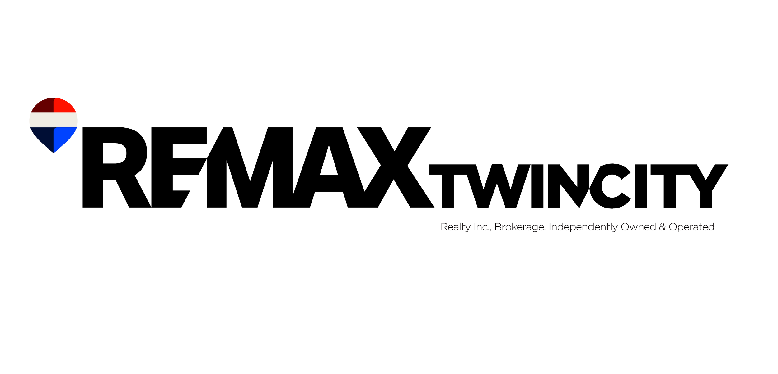 Remax City logo with a circular emblem featuring red, white, and blue colors, and text stating 'Remax City Realty Inc. Brokerage Independently Owned & Operated'.