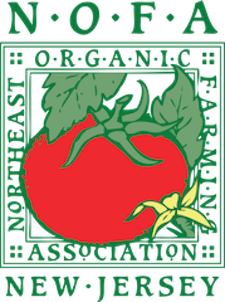 A stylized illustration of a red tomato with green leaves and a spaghetti noodle with a bow, surrounded by green text and designs.