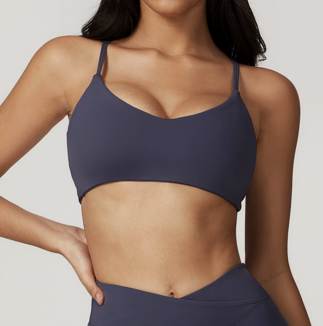 Organic Bra Blueberry