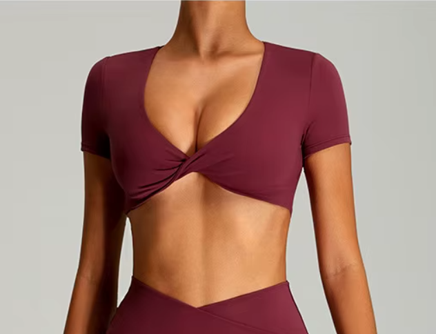 Core Cross Top Wine Red