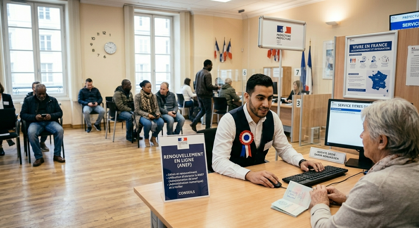 Quand renouveler son titre de séjour en 2026 ? Délais, ANEF et erreurs à éviter