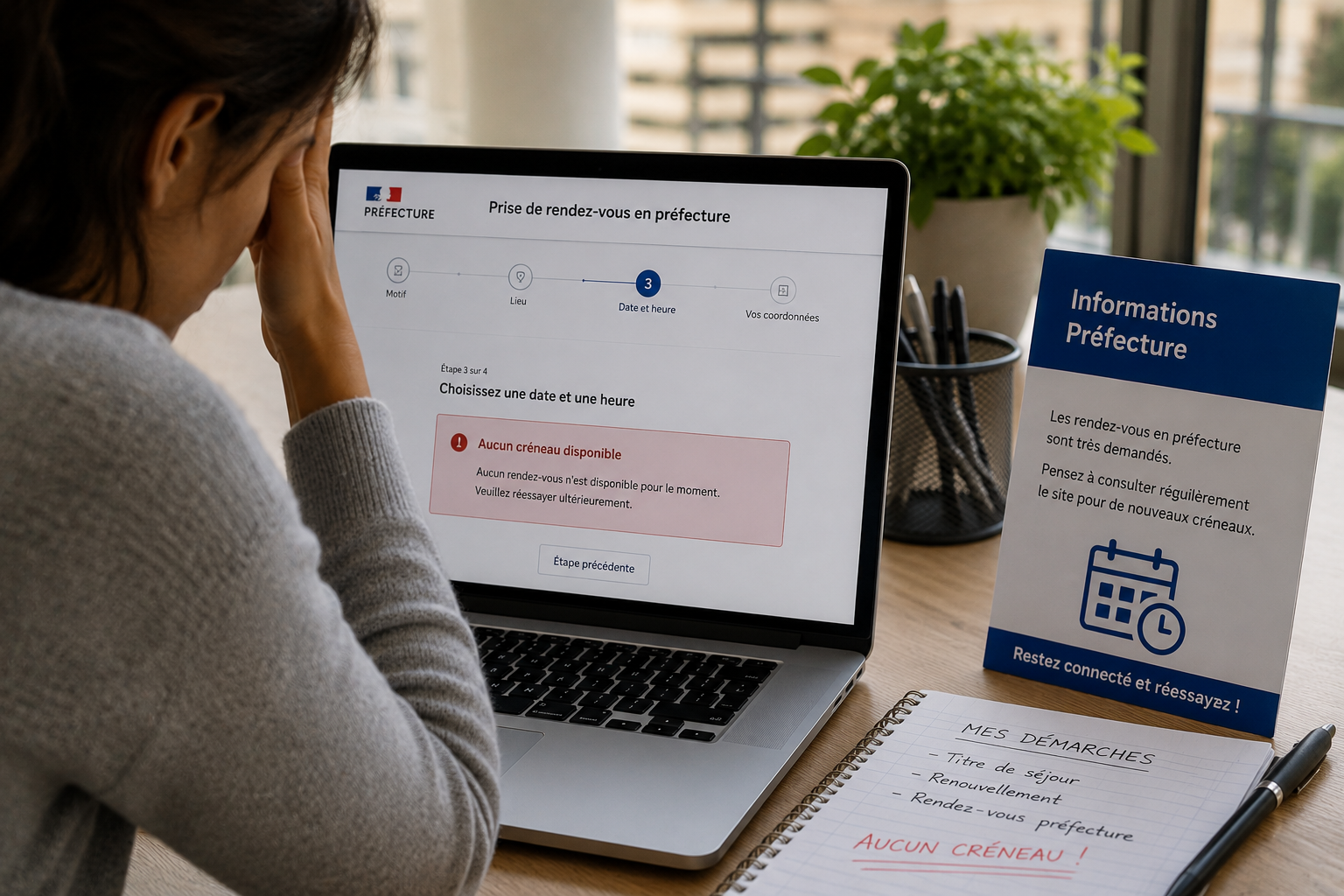Impossible d’obtenir un rendez-vous en préfecture : quelles solutions existent ?