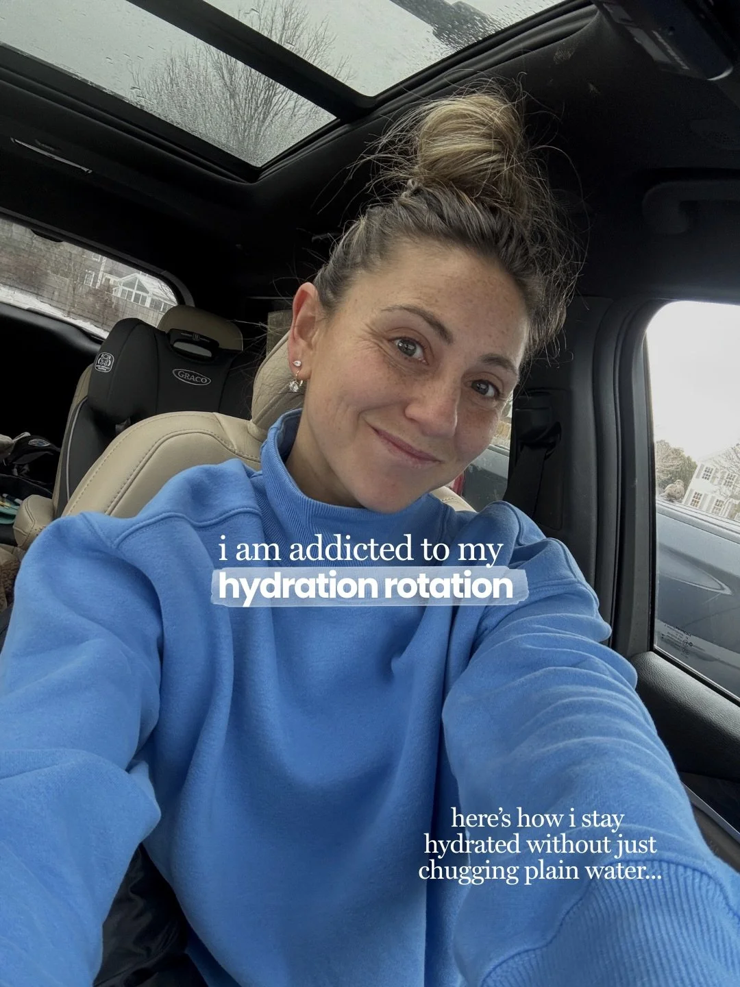 For years I chugged water and still felt thirsty, but adding a few simple things like these finally helped me feel hydratedddd. 💦 - Carly (middle sis)

What&rsquo;s your favorite way to hydrate??