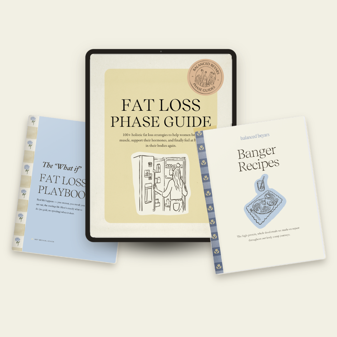 Fat Loss Phase Guide Bundle with Recipes & Travel Strategies