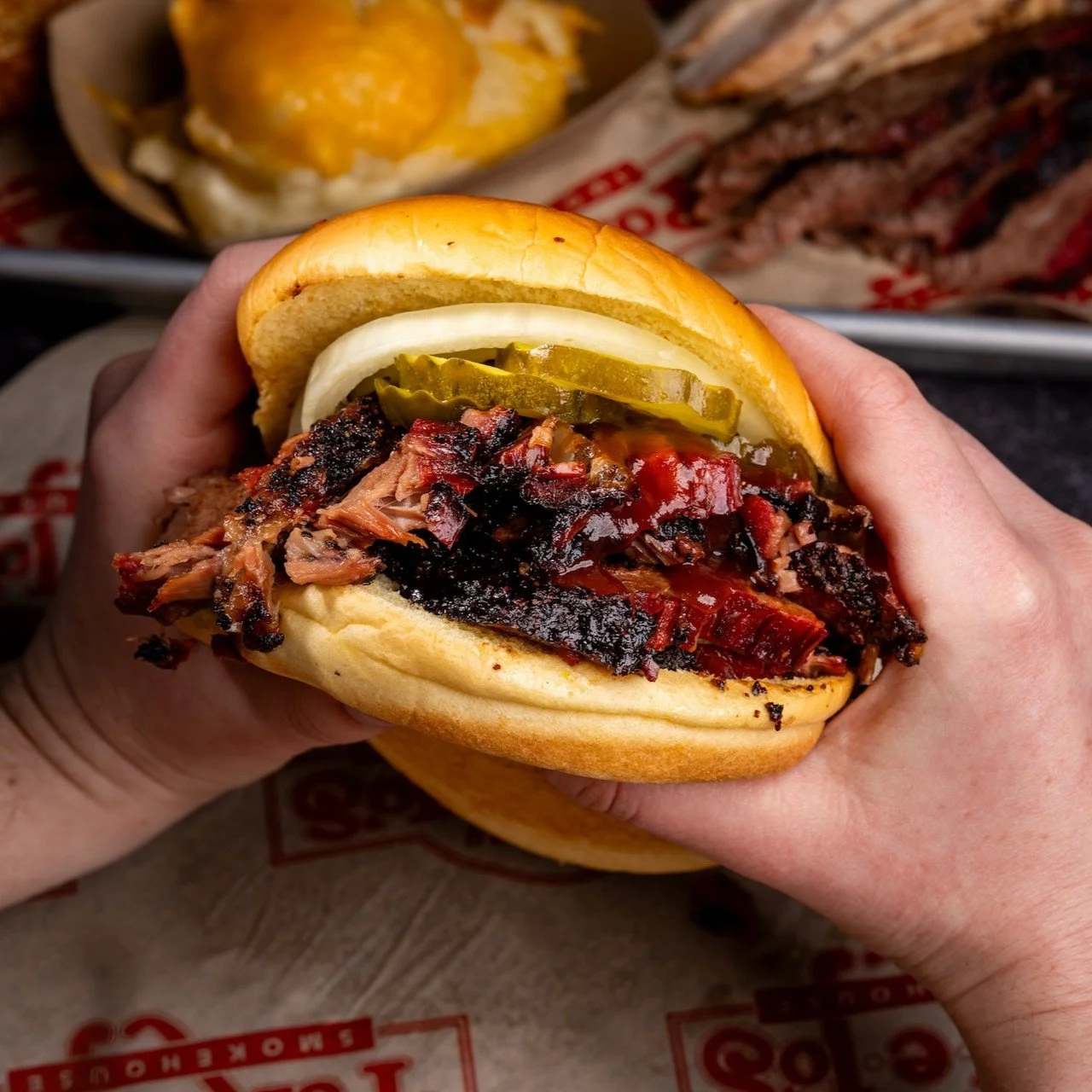 Brisket AND bonus points? Now we&rsquo;re talking. 🤝 Sign up for Pok-e-Jo's Rewards and rack up points every visit, unlock a birthday treat during your birthday month, and more!

Sign up next time you visit your local Pok-e-Jo's.