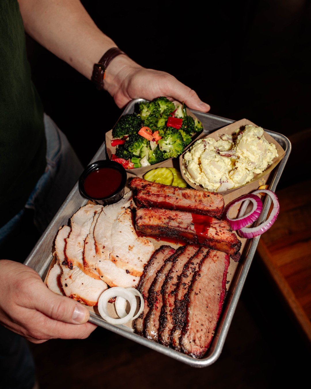 Mom called, and she wants BBQ too! 📞 As a BBQ joint, we always show up for Dad on Father&rsquo;s Day&hellip; but moms deserve smoky, saucy, slow-cooked love too. Bring the family in or order to-go, either way just don&rsquo;t show up with a sad sala