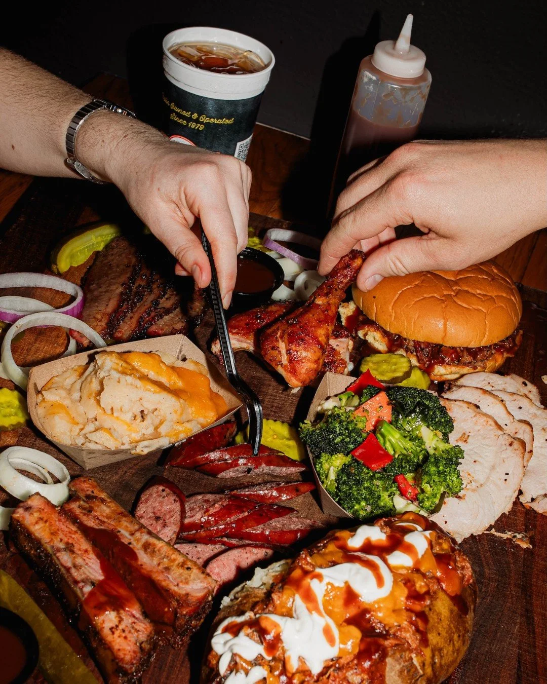 Too busy to BBQ? It's okay, we've got you. Order online, swing by for pickup, and walk into the function like you&rsquo;ve been tending a smoker since sunrise. 🌅 

Take all the credit. Your secret is safe with us. Order online at the link in our bio