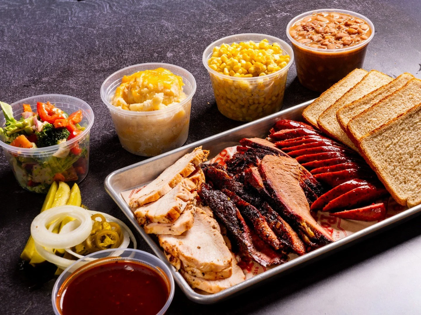Caps off to the grads! We&rsquo;ll handle the BBQ. 🎓🔥 Big parties, small get-togethers, &ldquo;my kid invited the whole class&rdquo; situations&hellip; we&rsquo;ve got you. Order catering online and keep your only stress limited to finding enough f
