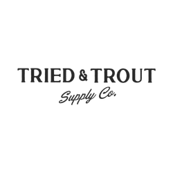 Tried and trout supply co logo