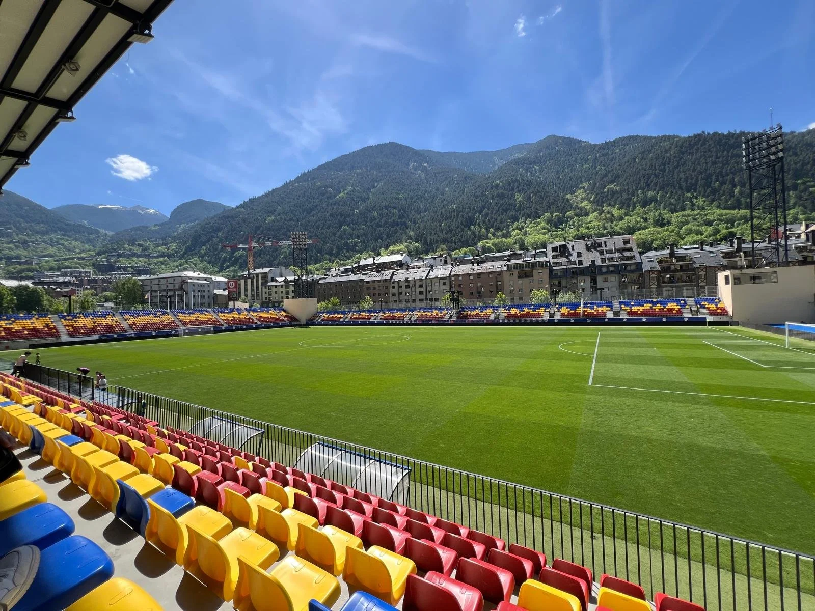 Estadi de la FAF, Encamp, Andorra - The revenue for the Copa Constitució final between Atlètic Club d'Escaldes and FC Santa Coloma  on 23 May 2026