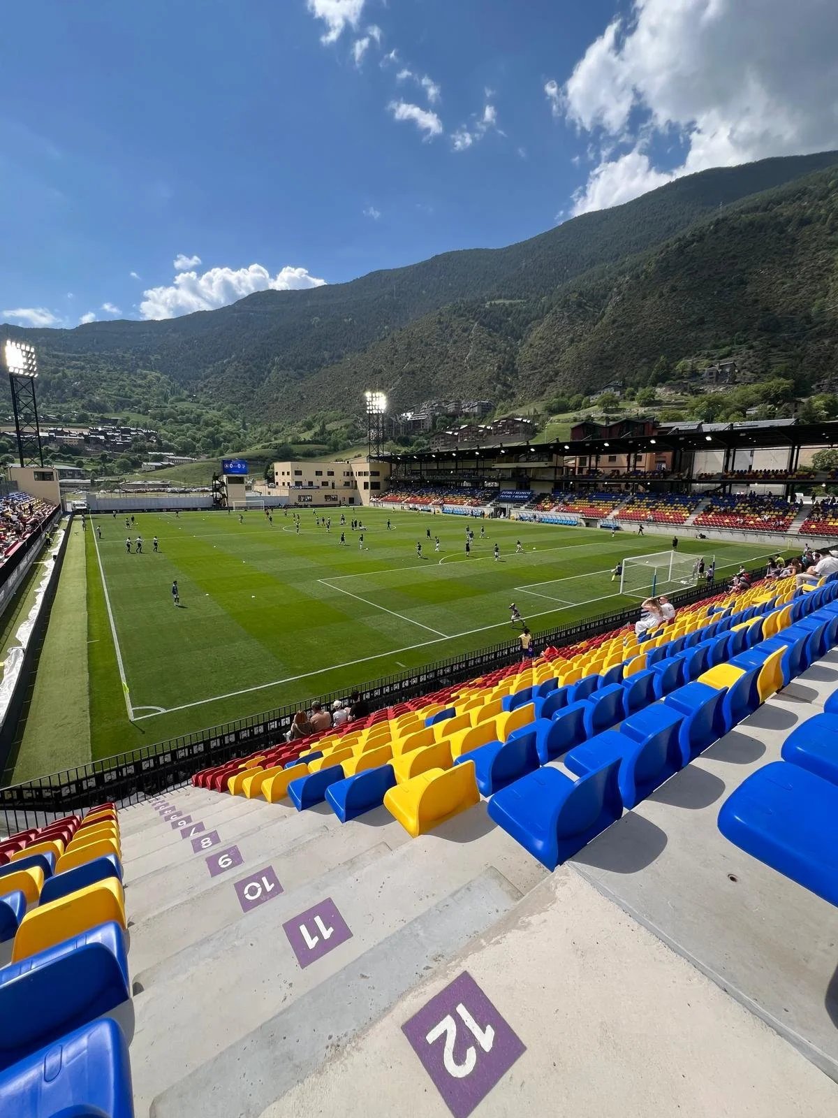 We returned to the Estadi de la FAF in Encamp on 24 May for FC Andorra's final home game of the season against AD Ceuta - two Sweeper favourites.