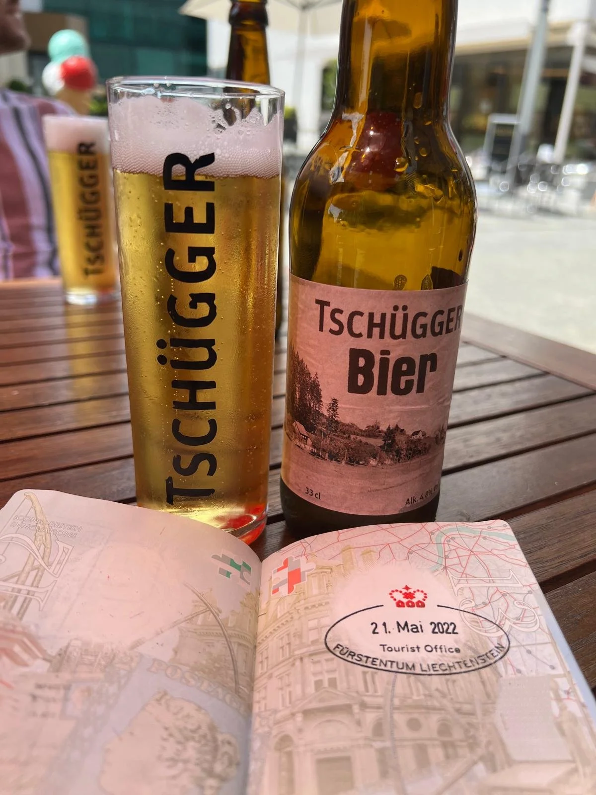 Tourist activity time: Try a local beer (Tschügger) and visit the local tourism office to get a souvenir stamp for the passport.