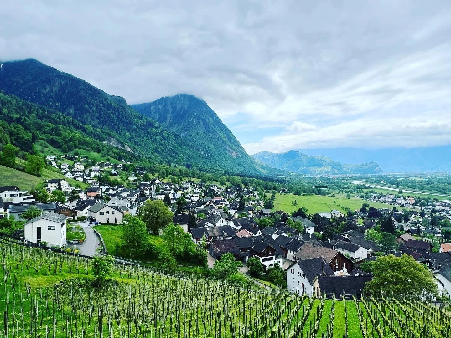 Liechtenstein might be tiny - but it's still 160 square kilometres. It seemed to take us forever to get from Balzers in the south to Vaduz in the middle of the country.