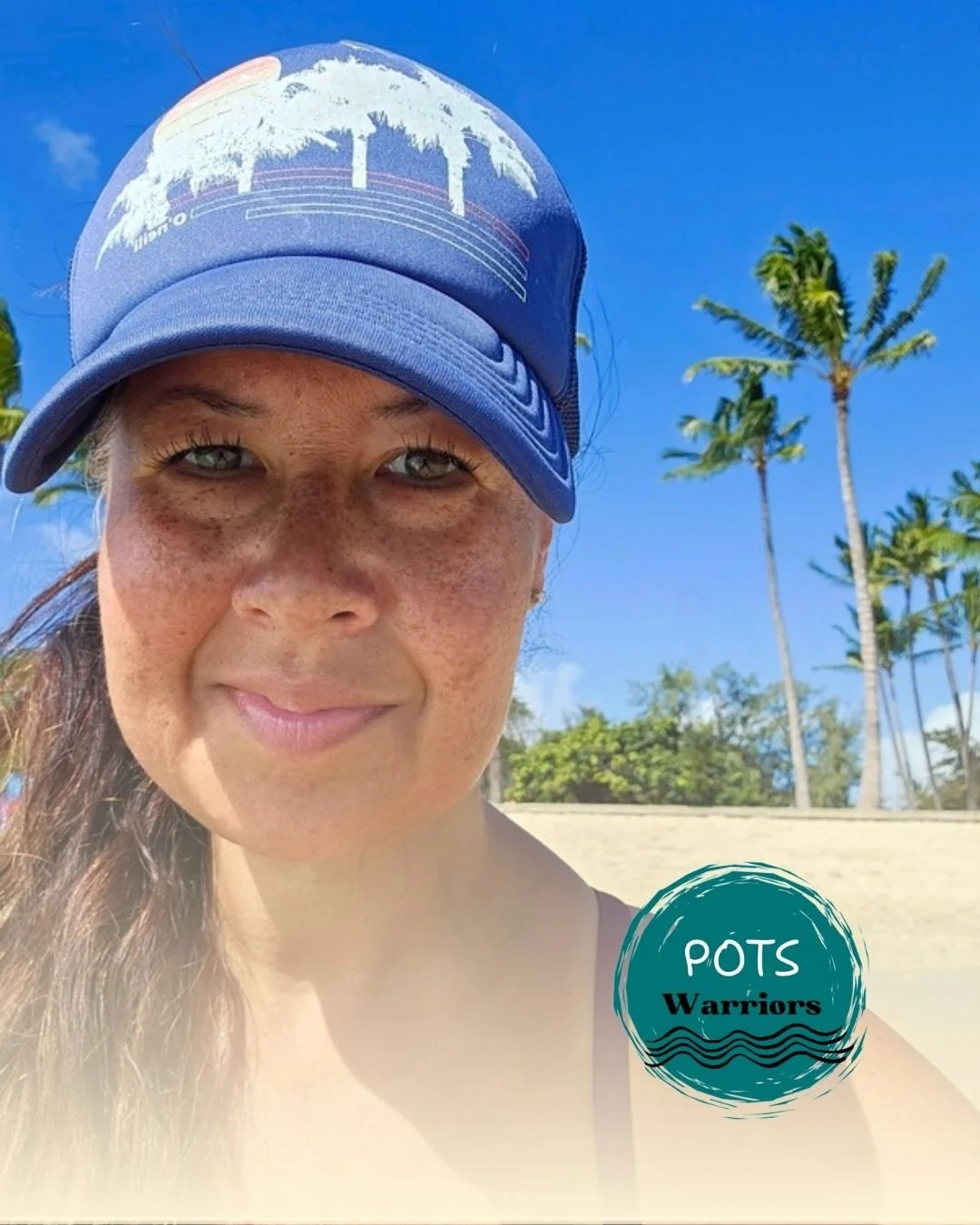 Jen Beard at the beach