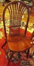 SET OF 6 CHERRY CHAIRS