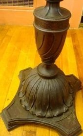 DETAIL OF HALL TREE BASE